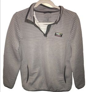 LL Bean Women's Airlight Knit Pullover Size Medium